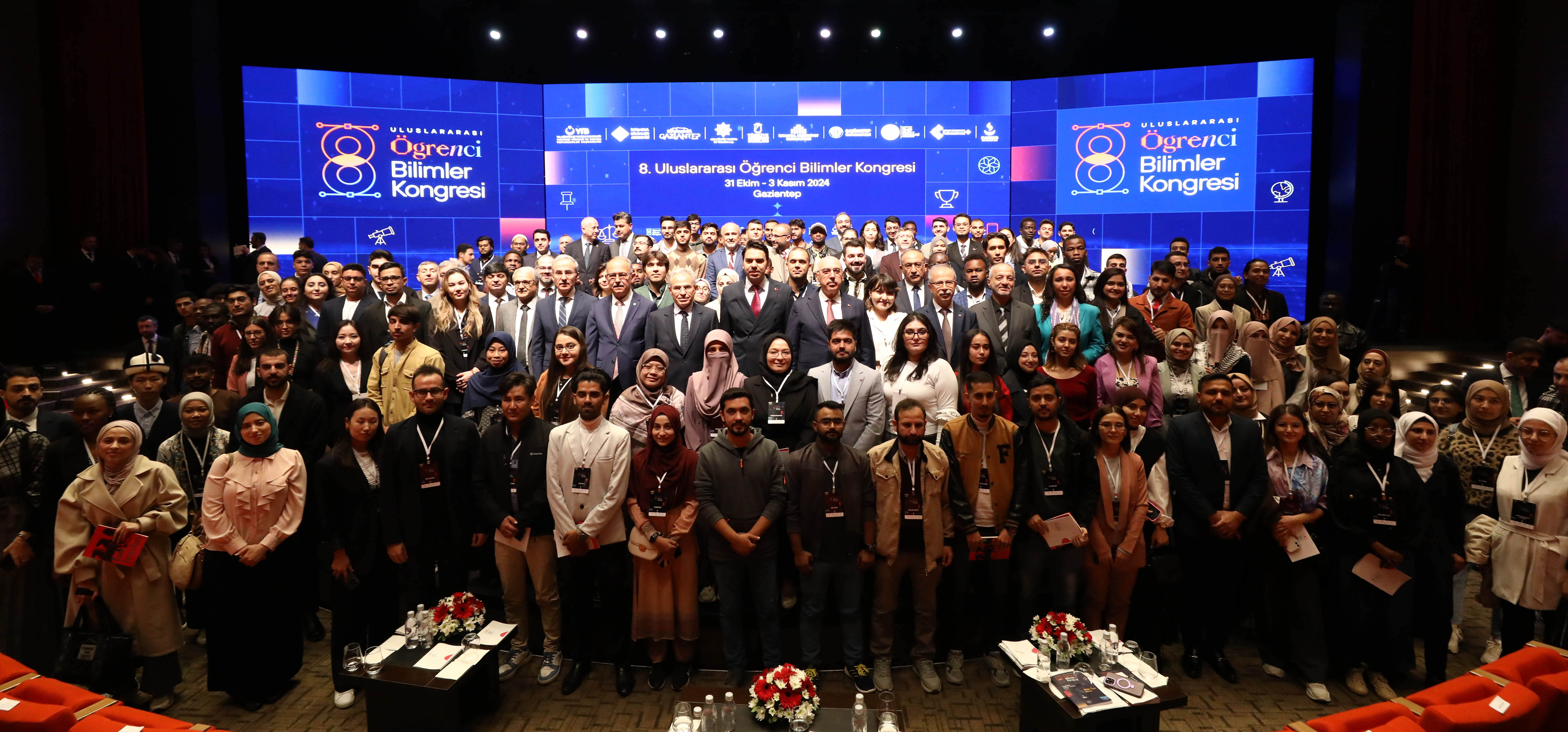 Uluslararası Öğrenci Bilimler Kongresi Katılımcıları